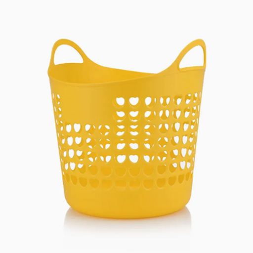 Colorful Plastic Basket with Handles