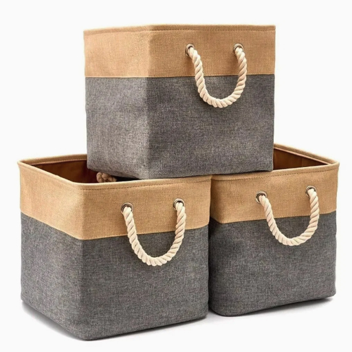Canvas Fabric Cube Storage
